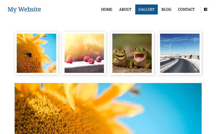 A dynamic responsive gallery tool for your photos