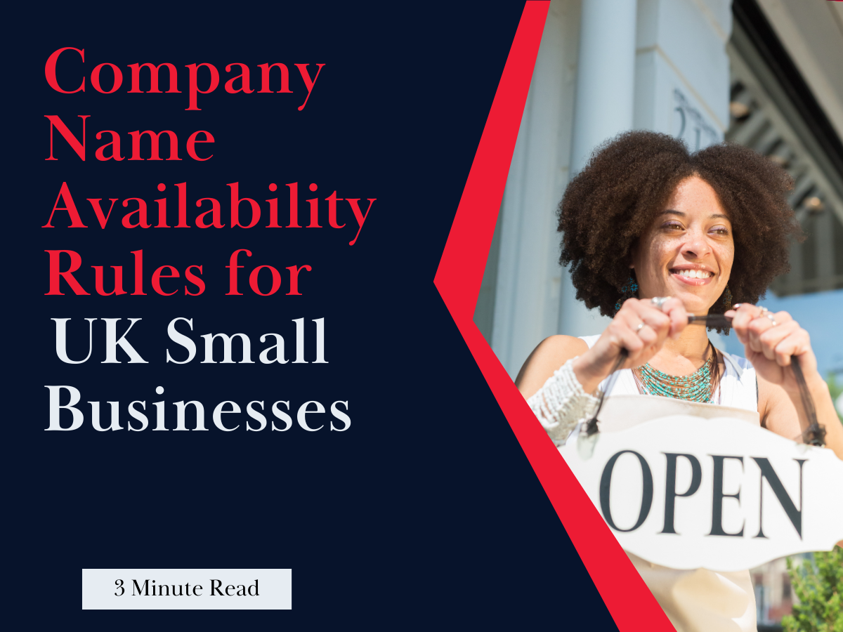 Blog cover image for Company Name Availability Rules for UK Small Businesses