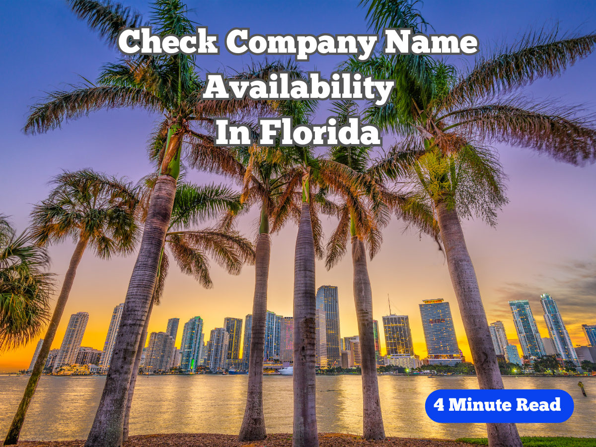 How to Check Company Name Availability in Florida