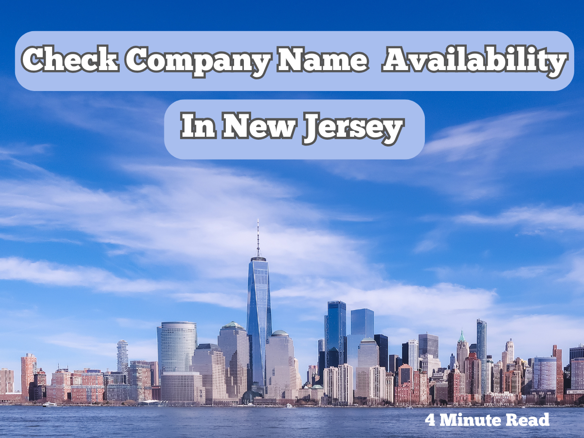 How to Check Company Name Availability in New Jersey